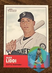 2012 Topps Heritage Alex Liddi RC ROOKIE #459 SP Seattle Mariners